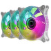 KIT 3xVENTILADOR INTERNO ARGB MARS GAMING MF-3D KIT-SX20 KIT 3xVENTILADOR INTERNO ARGB MARS GAMING MF-3D KIT