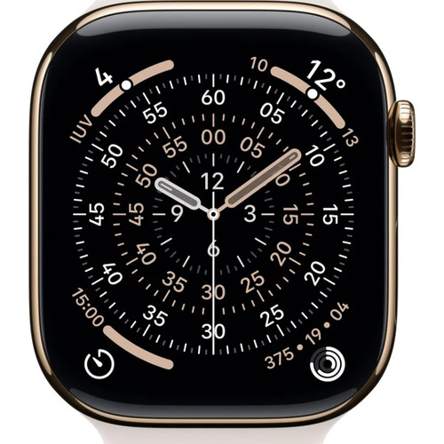 APPLE WATCH SERIES 11 CAJA TITANIO ORO GPS+CELL 42mm CORREA ROSA RUBOR S/M (Espera 4 dias)