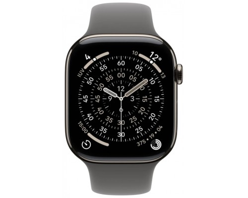 APPLE WATCH SERIES 11 CAJA TITANIO NATURAL GPS+CELL 46mm CORREA GRIS S/M (Espera 4 dias)