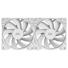 Kit 2xventilador Interno Mars Gaming Mf-pwmx2 White