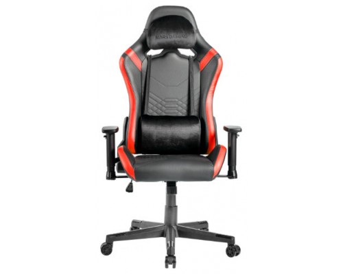 Silla Gamer Mars Gaming Mgcprobr Negra Con Detalle