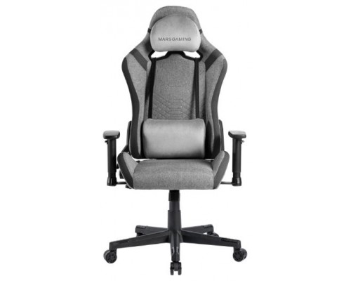 Silla Gamer Mars Gaming Mgcprofb Gris Con Detalles