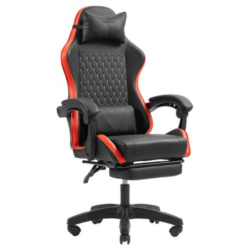 SILLA GAMER MARS GAMING MGCXBBL NEGRA Y ROJA