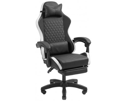 SILLA GAMER MARS GAMING MGCXBBL NEGRA Y BLANCA