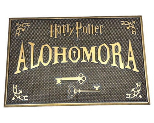 FELPUDO DE CAUCHO HARRY POTTER (ALOHOMORA) PYRAMID REDSTRING GP85486 (Espera 4 dias)