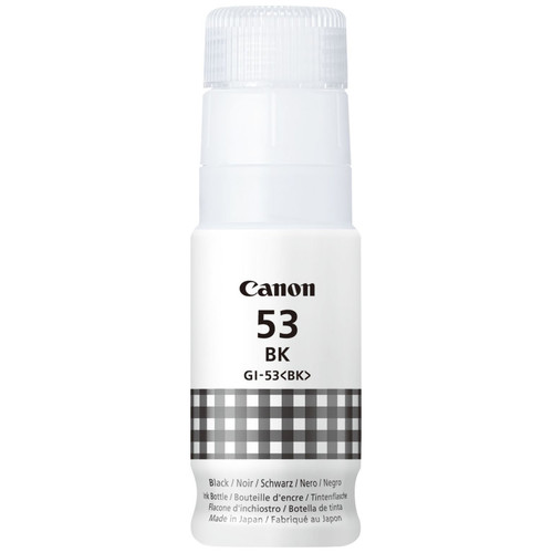 Canon Botella Tinta GI-53 BK Negro-IA20 Canon Botella Tinta GI-53 BK Negro