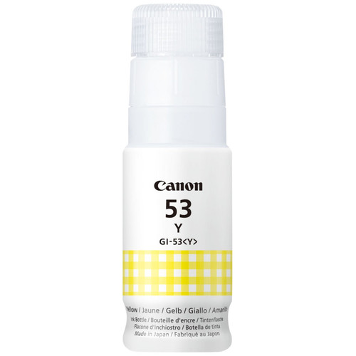 Canon Botella Tinta GI-53Y Amarillo-IA20 Canon Botella Tinta GI-53Y Amarillo