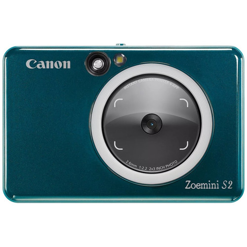 CANON CAMARA IMPRESORA INSTANTANEA ZOEMINI S2 AZUL TURQUESA/ 8MP/ BLUETOOTH/ CAPACIDAD 10 HOJAS-IR30 CANON CAMARA IMPRESORA INSTANTANEA ZOEMINI S2 AZUL TURQUESA/ 8MP/ BLUETOOTH/ CAPACIDAD 10 HOJAS
