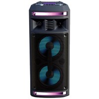 Denver BPS-351 Altavoz Bluetooth con luz LED  6,5"
