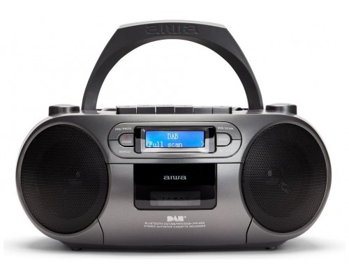 Radio Cd Bluetooth Portable Aiwa Boombox Bbtc-660dab