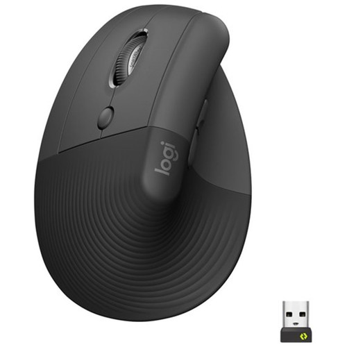 LOGITECH RATON INALAMBRICO VERTICAL LIFT FOR BUSINESS PARA ZURDOS 4000 DPI NEGRO GRIS-IR30 LOGITECH RATON INALAMBRICO VERTICAL LIFT FOR BUSINESS PARA ZURDOS 4000 DPI NEGRO GRIS