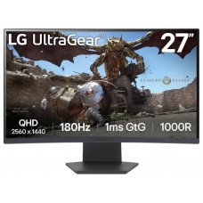 LG 27GS60QC-B  Monitor 27" 180h 1m DP 2xHDMI MM cu