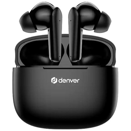 AURICULARES BLUETOOTH DENVER TWE-48B INALAMBRICOS NEGROS