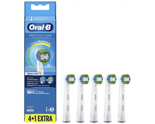 ACCESORIO DENTAL BRAUN ORAL-B EB20-5 PRECISION CLEAN 4 UDS + 1 GRATIS