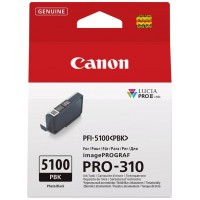 CANON Cartucho PFI-5100PBK negro foto 14,4ml para PRO-310