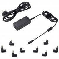 Ewent EW3963 adaptador e inversor de corriente Interior 45 W Negro (Espera 4 dias)