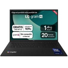PORTATIL LG GRAM U7-255H 32GB 1TB 17" WQXGA FreeDOS