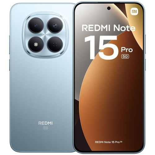 SMARTPHONE REDMI NOTE 15 PRO 5G (12+512GB) AZUL XIAOMI (Espera 4 dias)