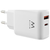 CARGADOR MOVIL EWENT EW1329 GAN RAPIDO 45W USB-C PD USB-A QC COMPACTO-SX35 CARGADOR MOVIL EWENT EW1329 GAN RAPIDO 45W USB-C PD USB-A QC COMPACTO