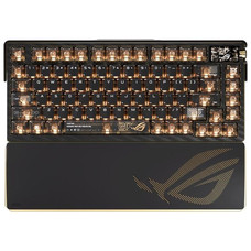 ASUS ROG Azoth Extreme Edition 20 teclado Juego USB + RF Wireless + Bluetooth QWERTY Ingl&eacute;s Negro (Espera 4 dias)