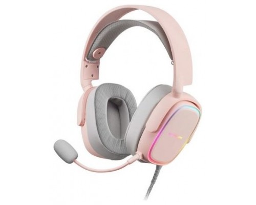 Headset Mars Gaming Mhax Pink Jack 3.5mm Altavoces