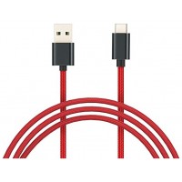 CABLE XIAOMI MI BRAIDED USB TYPE-C 100CM RED