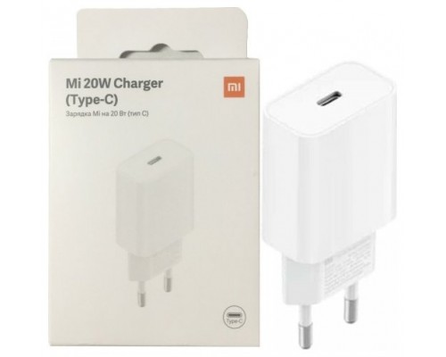 CARGADOR XIAOMI MI 20W CHARGER (TYPE-C) EU