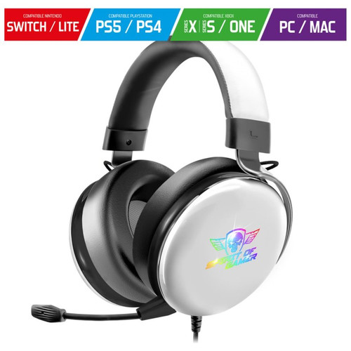 Spirit of Gamer Auricular Xpert-H700 RGB 7.1