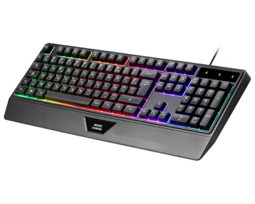 TECLADO FRGB MK124ES NEGRO MARS GAMING (Espera 4 dias)