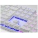 TECLADO MECANICO MARS GAMING MK422 WHITE SWITCH AZUL