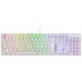 TECLADO MECANICO MARS GAMING MK422 WHITE SWITCH MARRON