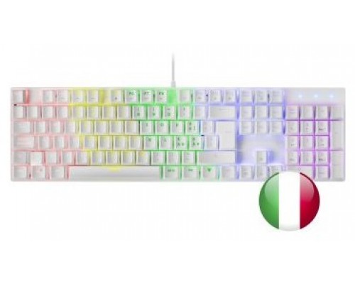 TECLADO MECANICO MARS GAMING MK422 ITALIANO WHITE