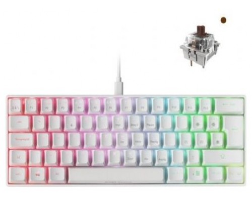 TECLADO MECANICO ULTRA COMPACTO MARS GAMING MKMINI