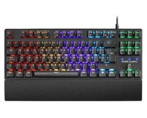 Mars Gaming Teclado MKXTKL ES 5 led tkl RED