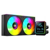 REFRIGERACION LIQUIDA FRGB ML-LCD PRO 240 NEGRO MARS GAMING (Espera 4 dias)-SX17 REFRIGERACION LIQUIDA FRGB ML-LCD PRO 240 NEGRO MARS GAMING (Espera 4 dias)