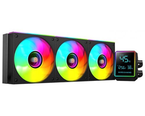 REFRIGERACION LIQUIDA FRGB ML-LCD PRO 360 NEGRO MARS GAMING (Espera 4 dias)