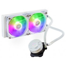 REFRIGERACION LIQUIDA CPU COOLER MASTER 240L CORE ARGB WHITE (Espera 4 dias)