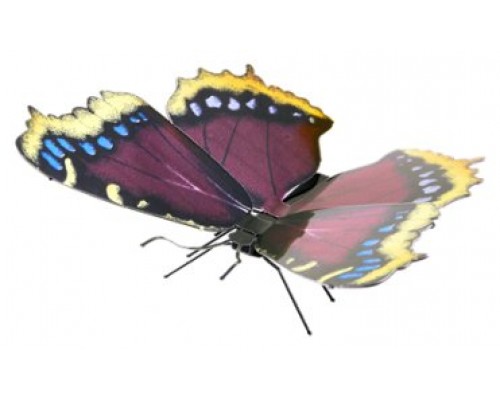 Maqueta 3d Metal Fascinations Mariposa Mourning Cloak