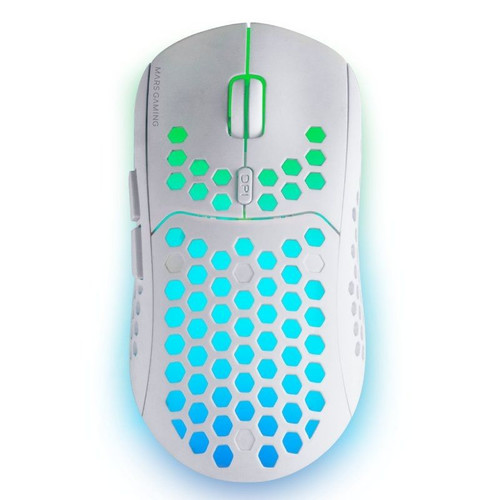 RATON MARS GAMING MMW3 3.200DPI INALAMBRICO BLANCO RGB (Espera 4 dias)-SX30 RATON MARS GAMING MMW3 3.200DPI INALAMBRICO BLANCO RGB (Espera 4 dias)