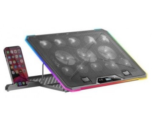 NOTEBOOK COOLER PAD MNBC13 A-RGB NEGRO MARS GAMING (Espera 4 dias)