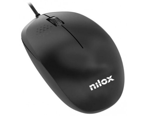 Nilox Ratón MOUSB1012 2400 dpi USB