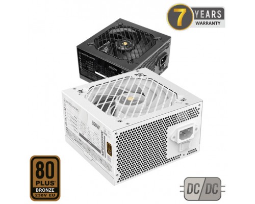 FUENTE ALIM. 550W SI 80+ BLANCO MARS GAMING (Espera 4 dias)