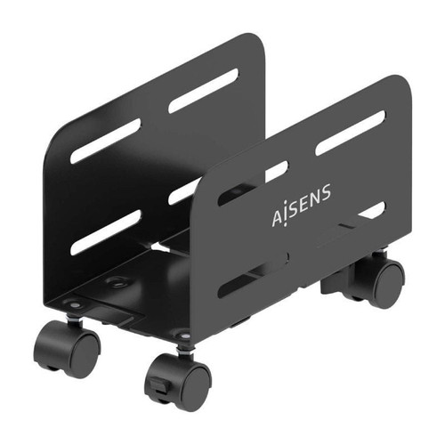 AISENS - SOPORTE METALICO AJUSTABLE DE SUELO PARA CPU, NEGRO-IR30 AISENS - SOPORTE METALICO AJUSTABLE DE SUELO PARA CPU, NEGRO