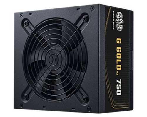 Cooler Master G Gold 750 V2 unidad de fuente de alimentación 750 W 24-pin ATX ATX Negro (Espera 4 dias)