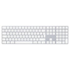 TECLADO APPLE C-NUMERICO BT BLANCO PLATA