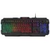 Mars Gaming MRK0 Tec. Gaming 3 Modos RGB Rainbow