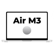 MACBOOK AIR APPLE 13"" M3 8CORE GPU SILVER 256GB (Espera 4 dias)