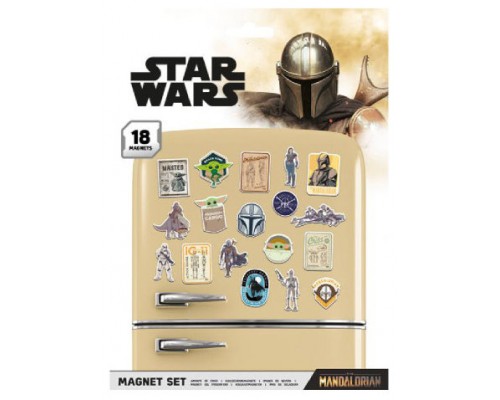 JUEGO DE IMANES THE MANDALORIAN BOUNTY HUNTER PYRAMID INTERNATIONAL REDSTRING MS65109 (Espera 4 dias)