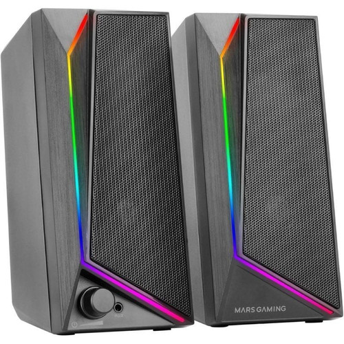 ALTAVOCES 2.0 MARS GAMING MS72 BLACK 15W JACK 3.5mm