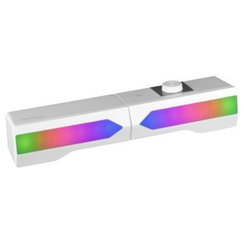 ALTAVOCES 2.0 BLUETOOTH MARS GAMING MSDUO WHITE 2 EN 1-SX25 ALTAVOCES 2.0 BLUETOOTH MARS GAMING MSDUO WHITE 2 EN 1